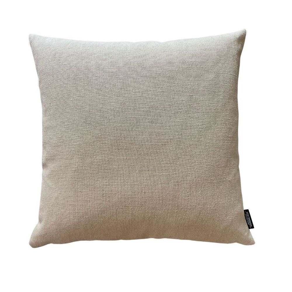 Leinenkissen Cozy Schlamm 45x45 | Manufaktur Kissenliebe®