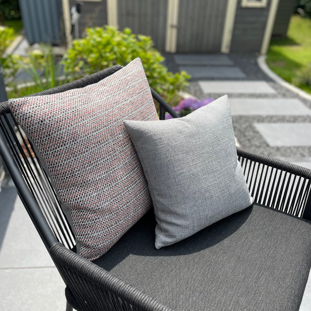 Dekokissen URBAN Grau 40x40 | Manufaktur Kissenliebe®