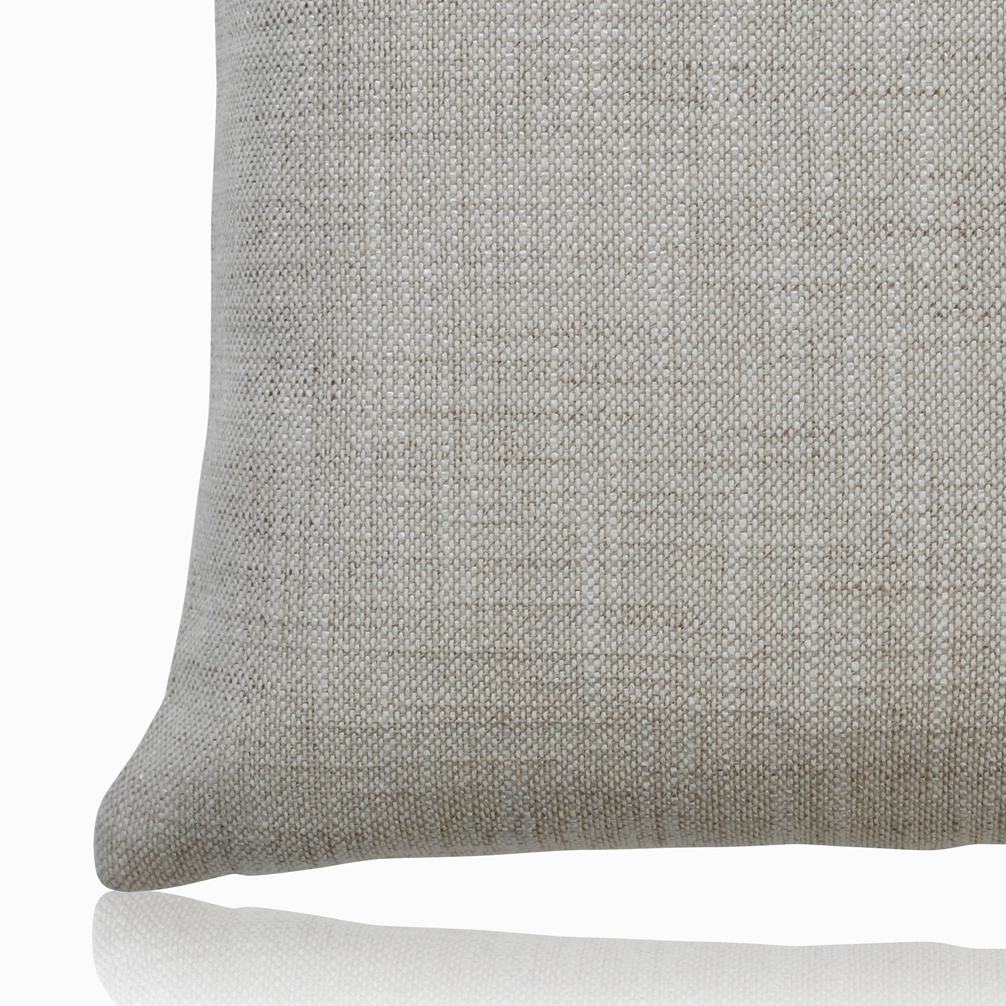 Dekokissen klein CALM sand 40x40 | Manufaktur Kissenliebe®