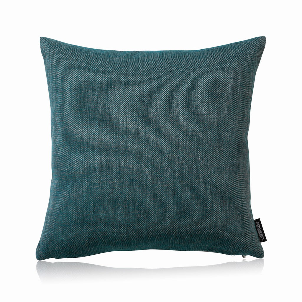 Kissen Petrol SHIMMER teal 40x40 | Manufaktur Kissenliebe®