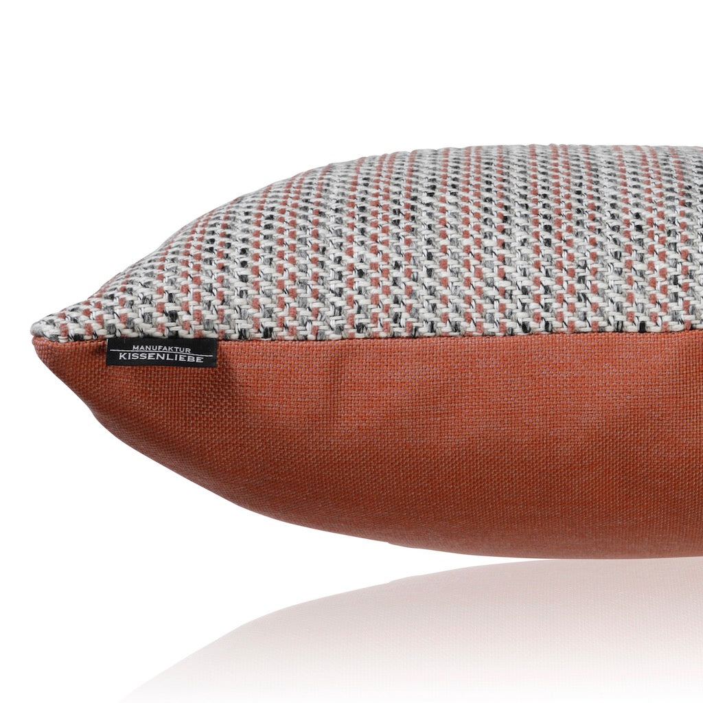 Sofakissen Orange KELIM 50x50 | Manufaktur Kissenliebe®