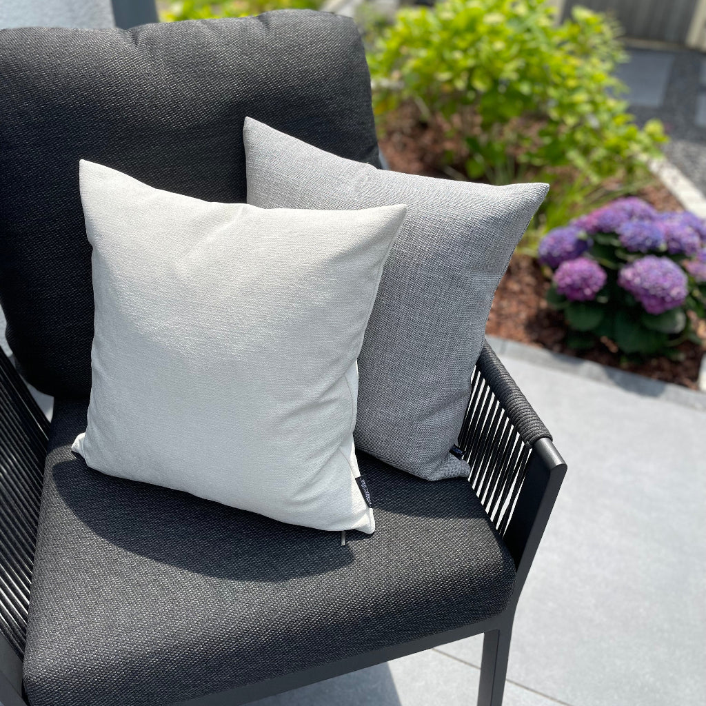 Dekokissen URBAN Grau 45x45 | Manufaktur Kissenliebe®