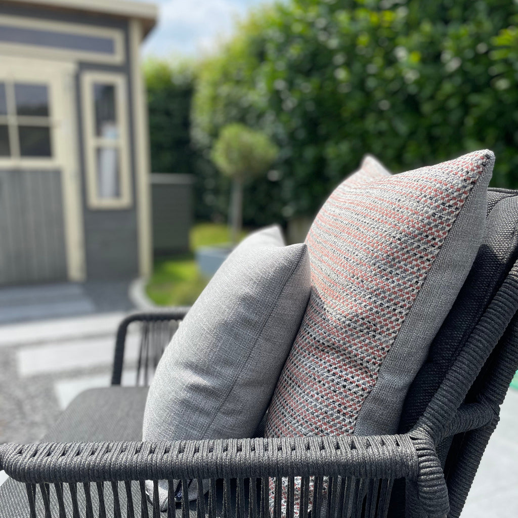 Dekokissen URBAN Grau 40x40 | Manufaktur Kissenliebe®