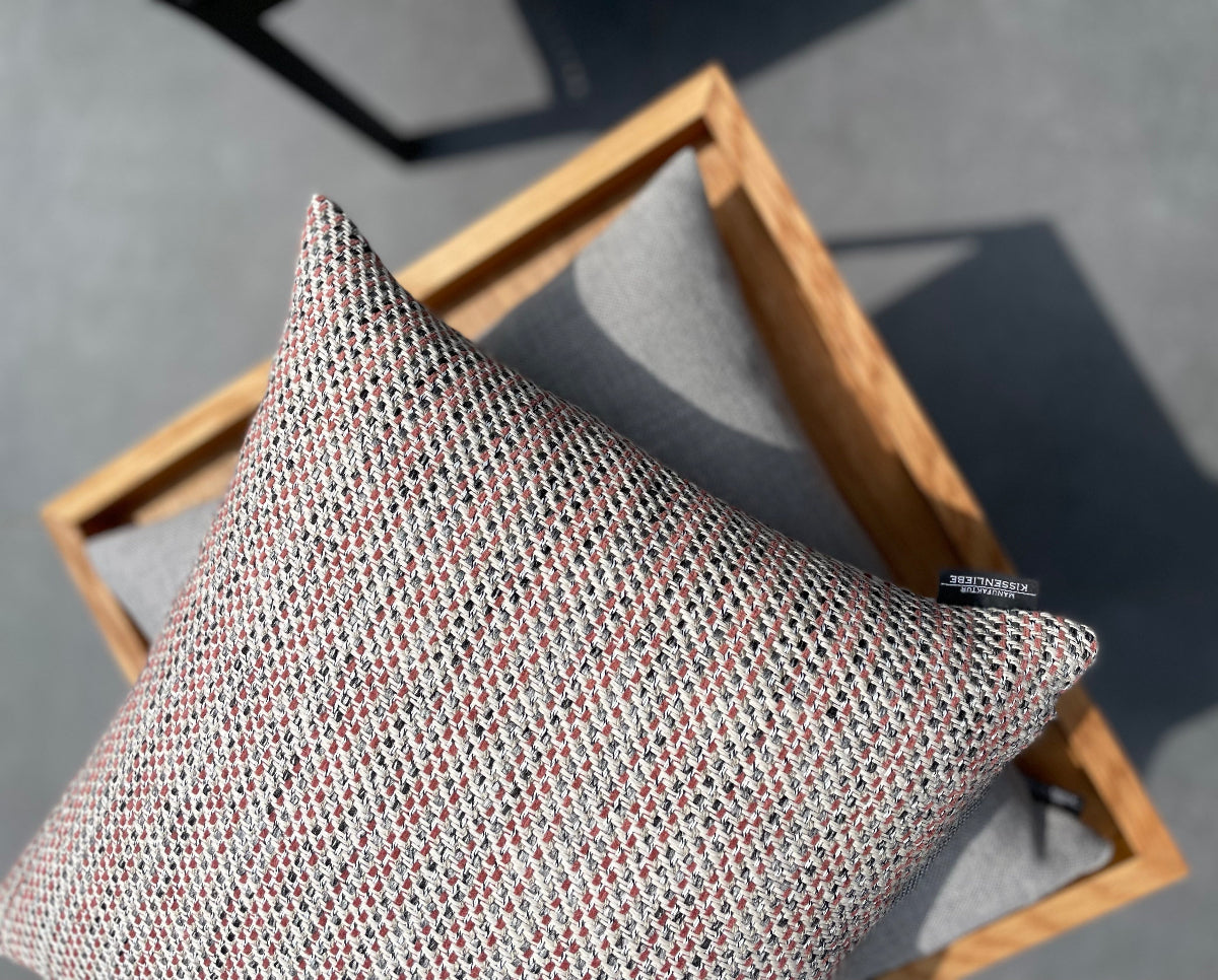 Dekokissen URBAN Grau 40x40 | Manufaktur Kissenliebe®
