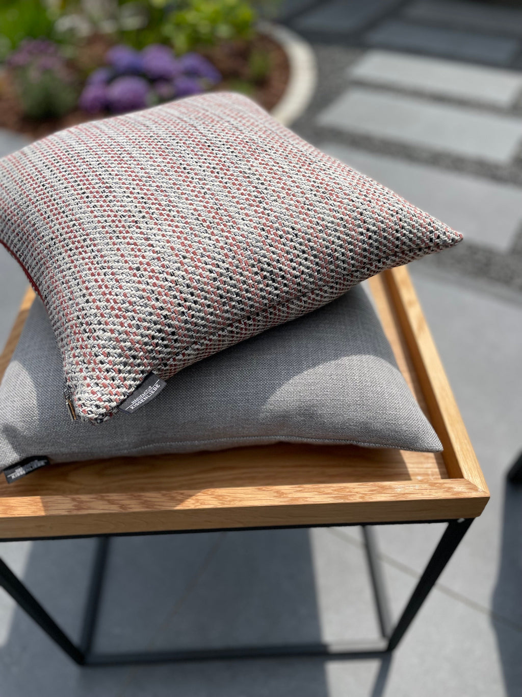 Sofakissen KELIM Rostrot Multicolor 40x40 | Manufaktur Kissenliebe®