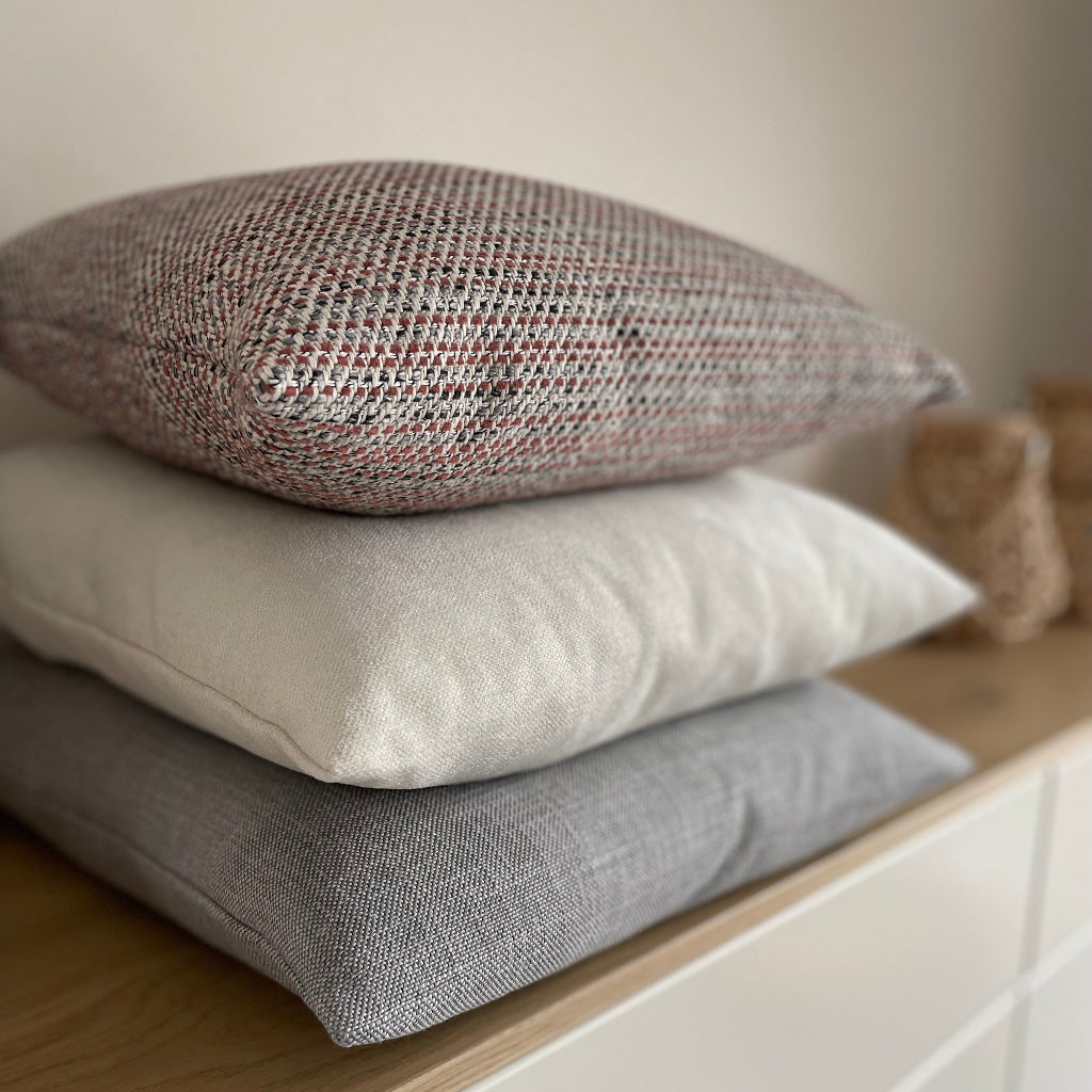 Dekokissen URBAN Grau 40x40 | Manufaktur Kissenliebe®