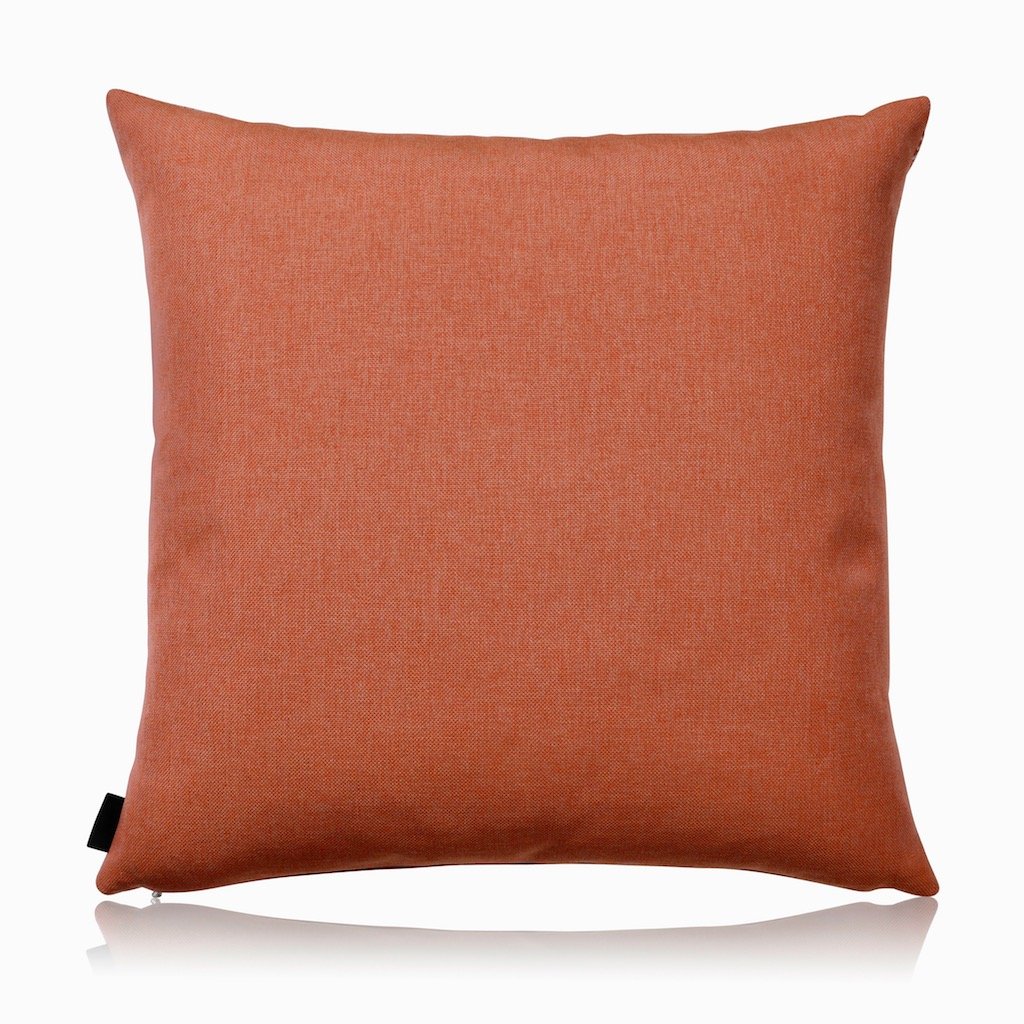 Sofakissen MUSCAT Orange Rautenmuster 60x60cm
